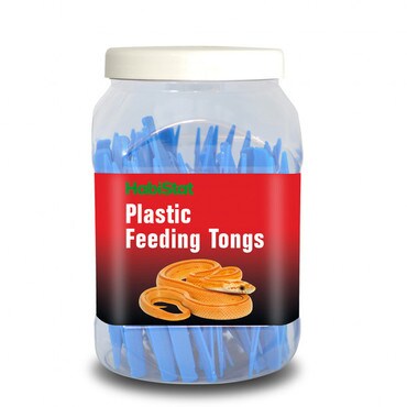 Jar of 40 HabiStat Feeding Tongs